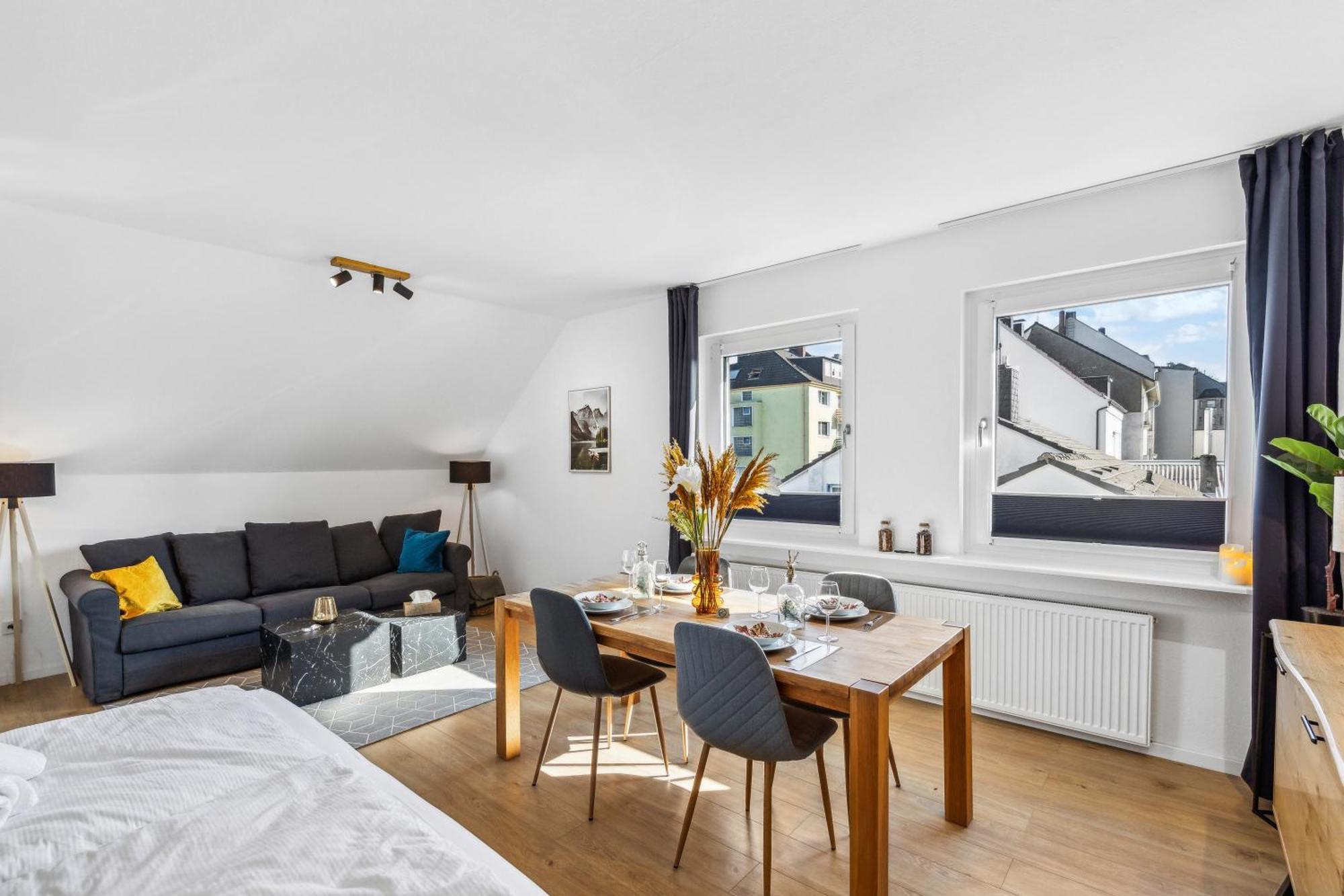 Citychalet- 73M2-Boxspringbett-Neu Renoviert-Kueche-Sehr Ruhig Bochum Kültér fotó