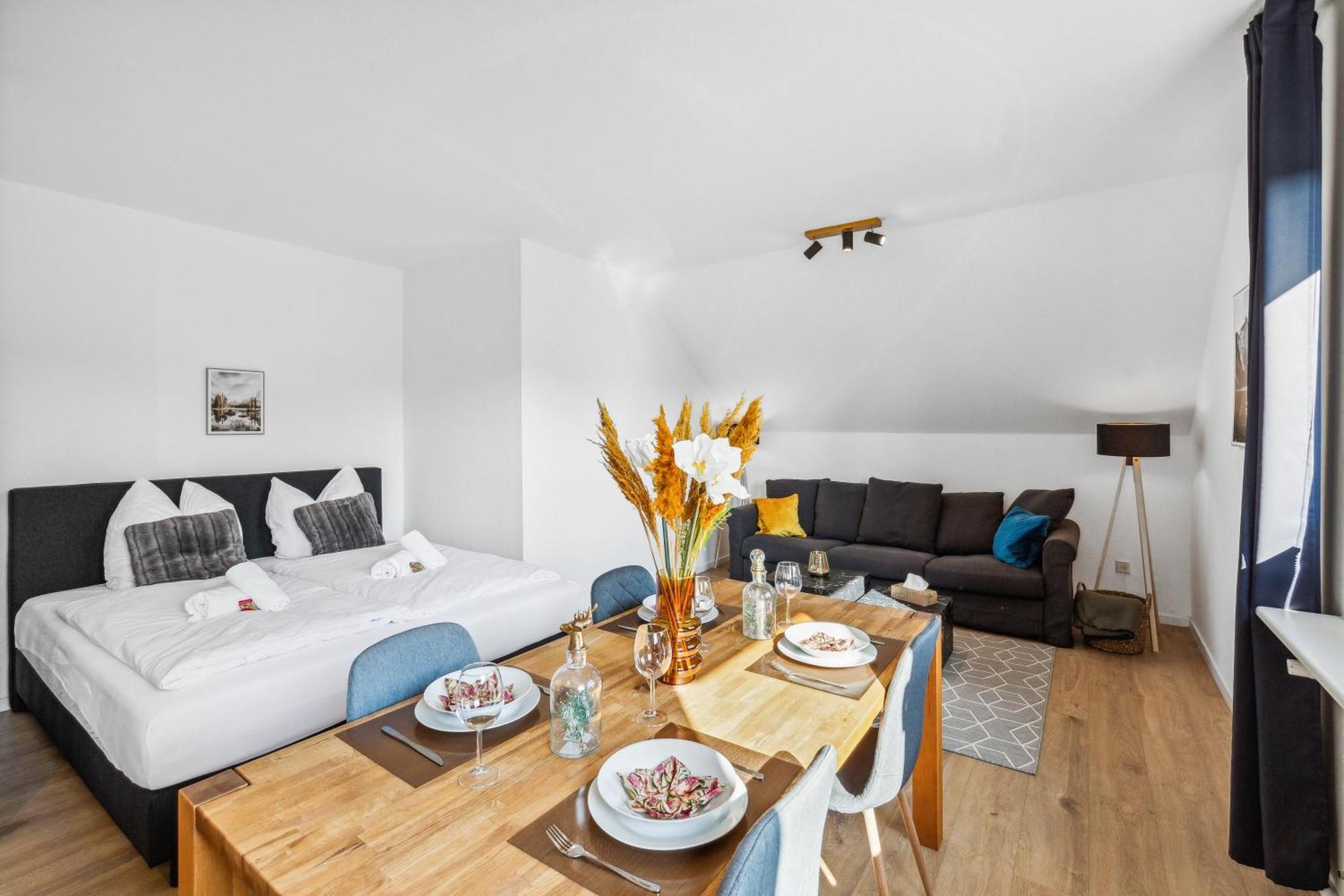 Citychalet- 73M2-Boxspringbett-Neu Renoviert-Kueche-Sehr Ruhig Bochum Kültér fotó