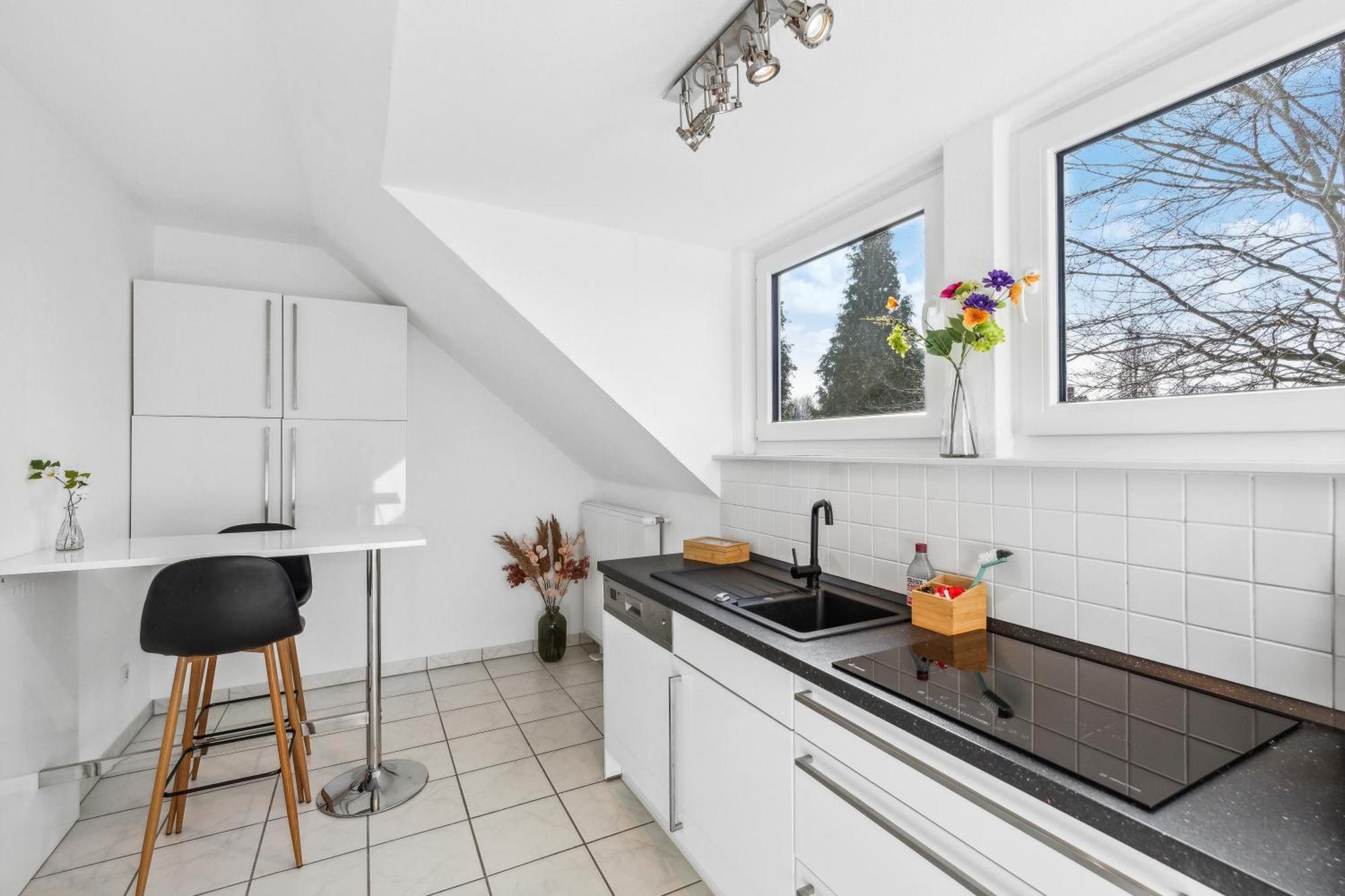 Citychalet- 73M2-Boxspringbett-Neu Renoviert-Kueche-Sehr Ruhig Bochum Kültér fotó
