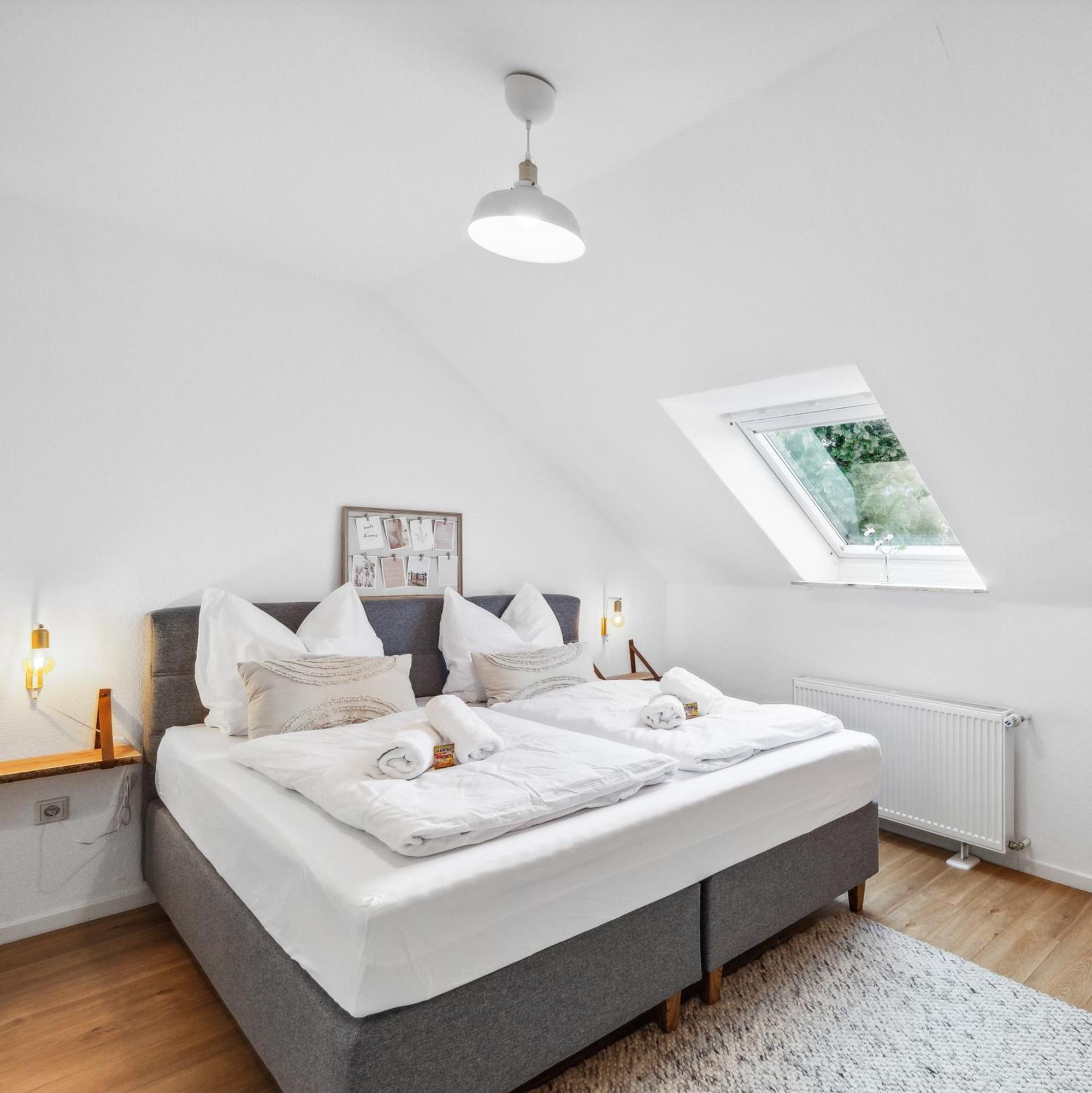 Citychalet- 73M2-Boxspringbett-Neu Renoviert-Kueche-Sehr Ruhig Bochum Kültér fotó